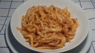 STROZZAPRETI AL RAGU fatti in casa  Ricetta facile [upl. by Yokum965]