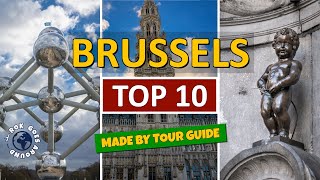 Brussels TOP 10 Attractions  Travel Guide 2020 [upl. by Halladba]