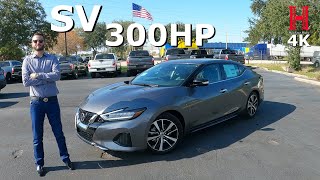 2021 Nissan Maxima SV Whats New  Full Review [upl. by Gustave]