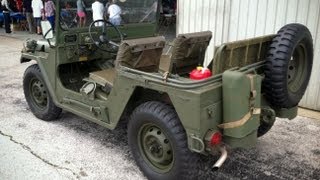 M151A2 MUTT Military Vehicle Nicely Restored [upl. by Maroj851]