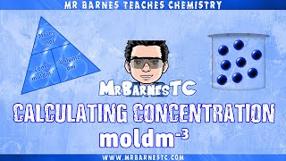 Calculating the Concentration in moldm3 GCSE Separate Chemistry [upl. by Basir]