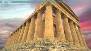 Ancient Greek Architecture Dorian Ionic amp Corinthian [upl. by Ydnarb]