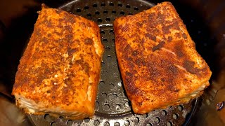 Air Fryer Salmon Recipe  How To Cook Fresh Salmon Fillets In The Air Fryer [upl. by Constantine]