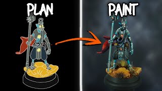 How to Paint MALIFAUX  Aua Warrior [upl. by Atiloj]