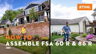 How to Assemble FSA 60 R amp FSA 86 R  STIHL Tutorial [upl. by Bechler]