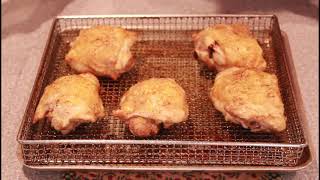 Air Fryer Chicken Thighs  Easiest Method [upl. by Alrak]