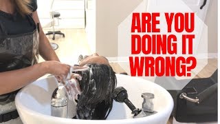 HOW TO WASH HAIR LIKE AN EXPERT  Brittney Gray [upl. by Llednik398]