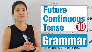 Basic English Grammar Course  Future Continuous Tense Learn and Practice [upl. by Knah336]