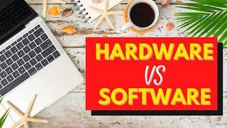 HARDWARE VS SOFTWARE  Difference Between Hardware And Software [upl. by Narruc153]