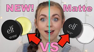 NEW elf Acne Fighting Putty Primer VS elf Matte Putty Primer [upl. by Dahaf]