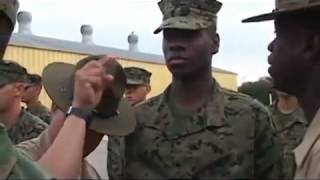 US Marine Corps Drill Instructor vs US Army Drill Sergeant [upl. by Dennet]