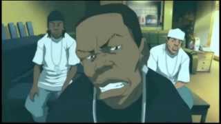 The Boondocks Sgt Guddas response to Thugnificent [upl. by Ididn376]