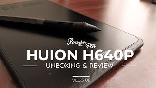 LA MEJOR TABLETA GRÁFICA para EMPEZAR HUION H640p UNBOXING y REVIEW [upl. by Ardnosac]