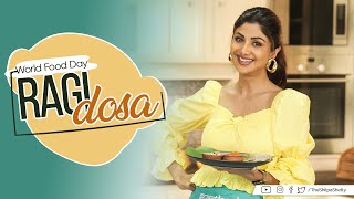 Ragi Dosa  Shilpa Shetty Kundra  Healthy Recipes  The Art of Loving Food [upl. by Syst654]