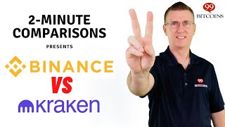 Binance VS Kraken in 2 Minutes 2024 Updated [upl. by Cristian458]