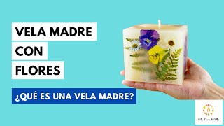 Como Hacer VELAS ARTESANALES 🌺🌿Técnica VELA MADRE [upl. by Harness]