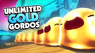 HOW MANY GOLD GORDOS CAN WE POP  Slime Rancher Mod [upl. by Asilak]