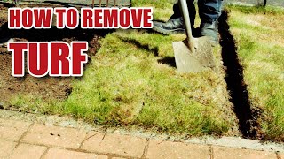 How to Remove Turf  Grass [upl. by Yellat]