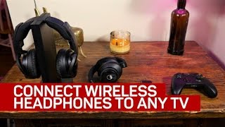 4 ways to connect wireless headphones to any TV CNET How To [upl. by Stephana432]