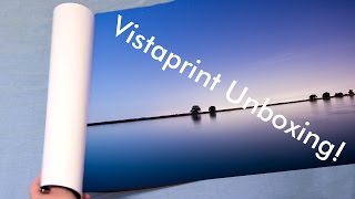 Vistaprint Poster Quality Overview and Unboxing [upl. by Enelaj732]