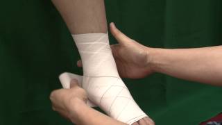 Ankle bandage video lecture CMU [upl. by Engenia]