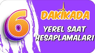 6dkda YEREL SAAT HESAPLAMALARI [upl. by Icyak]