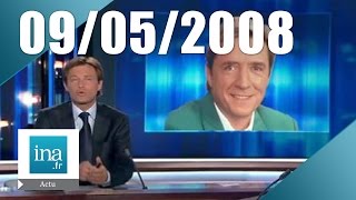 20h France 2 du 9 mai 2008  Pascal Sevran est mort  Archive INA [upl. by Eelimaj226]