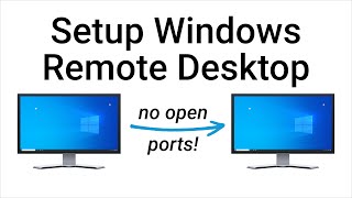 Setup Windows Remote Desktop with RDP [upl. by Kuo]