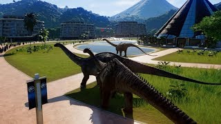 Diplodocus Ankylodocus Apatosaurus amp Indominus Rex Breakout amp Fight 1080p 60FPS [upl. by Ida]