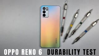 OPPO Reno 6 Durability Test  Most Impressive Build Quality in 2021   English Subtitle [upl. by Normand273]