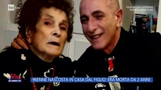 96enne nascosta in casa dal figlio era morta da 2 anni  La Vita in diretta 05022025 [upl. by Acima]