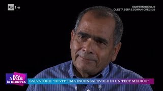 Salvatore quotEro morto da 16 ore poi ho riaperto gli occhiquot  La vita in diretta 20122018 [upl. by Sessler]