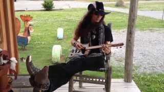 Slow Blues in the Mississippi Delta  Back Porch Blues at the Shack Up Inn Clarksdale Mississippi [upl. by Hildick]