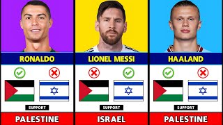 Football Players Who SUPPORT Palestine or Israel [upl. by Ade]