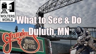 Visit Duluth  What to See amp Do in Duluth Minnesota [upl. by Nautna]