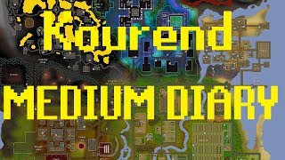 Kourend and Kebos Medium Diary OSRS Guide [upl. by Ylrebmik]