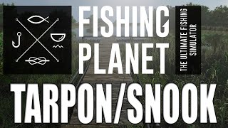 Fishing Planet  Everglades  TarponSnook Guide [upl. by Alisander899]