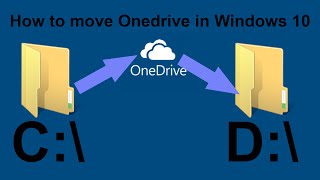 How to move your Onedrive folder in Windows 10 [upl. by Neibaf]