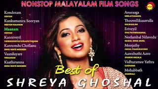 Best of Shreya Ghoshal  Nonstop Malayalam Film Songs [upl. by Onitsoga]