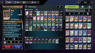 YuGiOh Master Duel  NonCompetitive Relinquished Deck List Deck Edit PC [upl. by Frulla601]