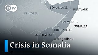 Somalia Power vacuum leads to escalating political crisis  DW News [upl. by Olaf53]