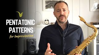 How to Practice Pentatonic Patterns for Improvisation [upl. by Jedthus]