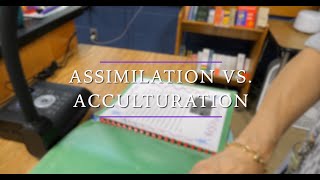 Assimilation vs Acculturation [upl. by Nesnaj]