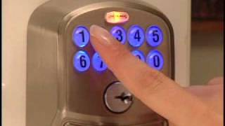 How To Program Your Schlage FE595 Keypad Entry Lock [upl. by Nrublim440]