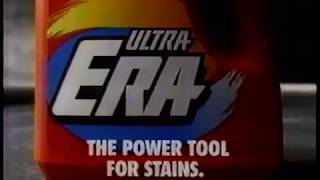 Ultra Era Detergent Commercial 1994 [upl. by Namra]