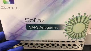 How To Perform The SARS Antigen COVID Test on Sofia 2 [upl. by Eloccin]