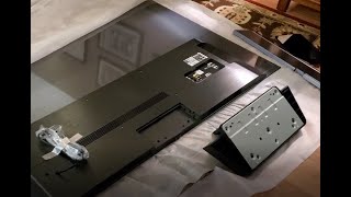 LG OLED 65 CX TV  Base Assembly [upl. by Kristan141]