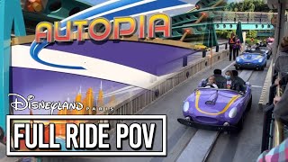 Autopia  Full Ride POV  Disneyland Paris [upl. by Ailido578]