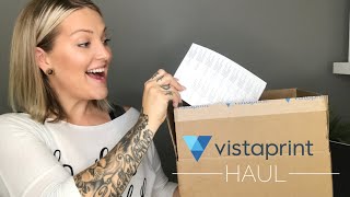 BUILDING YOUR BRAND amp Vistaprint Haul [upl. by Auqenaj]