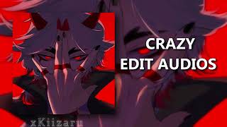 CRAZY edit audios that make you feel INSANE [upl. by Sholem]